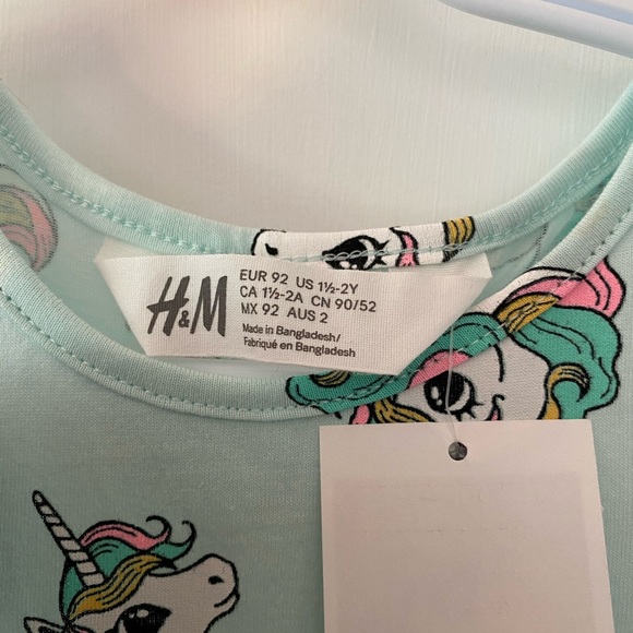 NEW unicorn dress size 1.5-2years - Picture 3 of 3